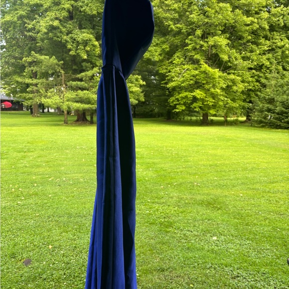 ALFRED SUNG Blue Sleeveless Maxi Sundress - Picture 2 of 4